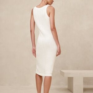 Banana Republic Crochet Midi Sweater Dress